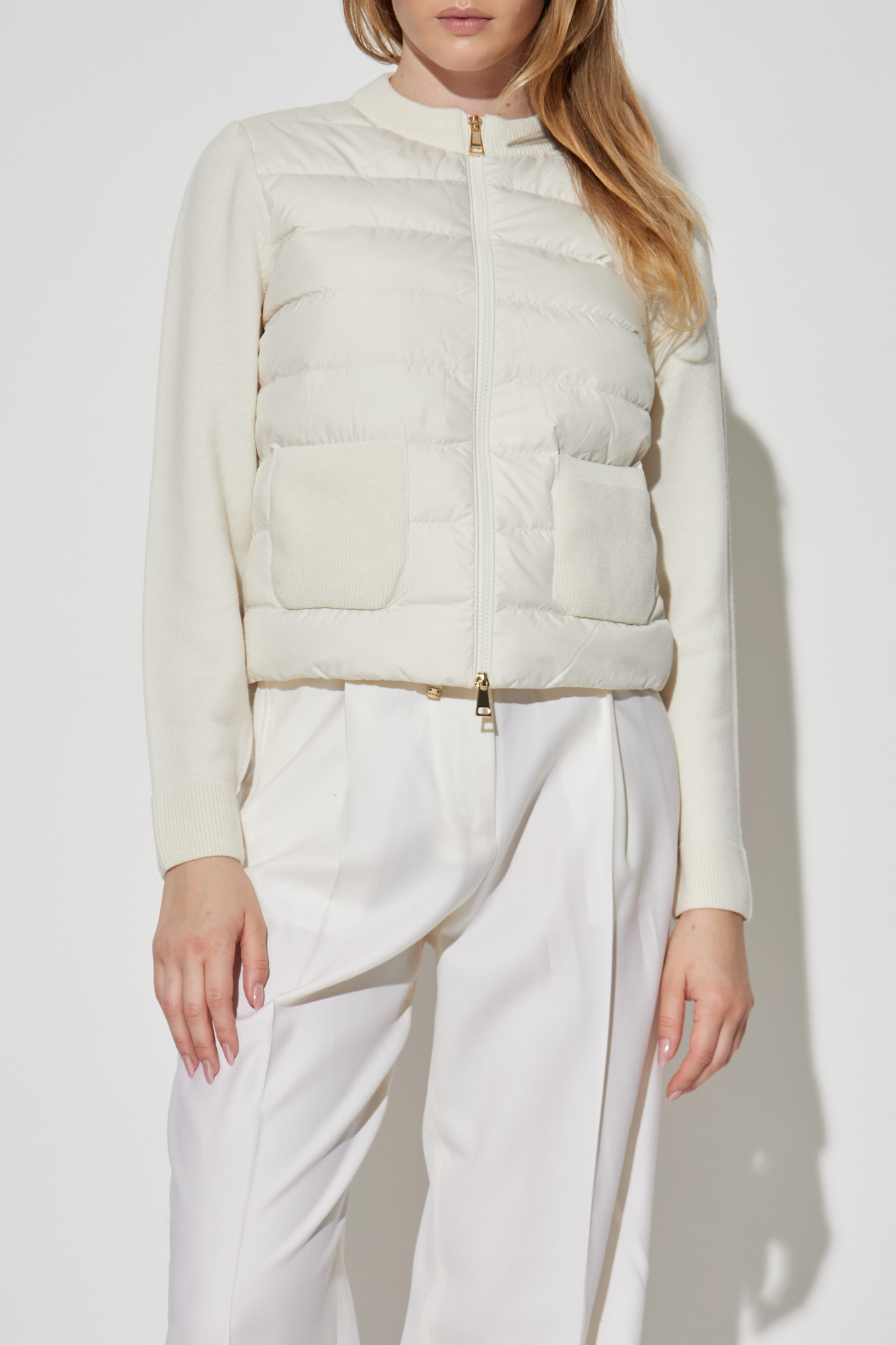 Moncler Cardigan with down front | Women's | Vitkac